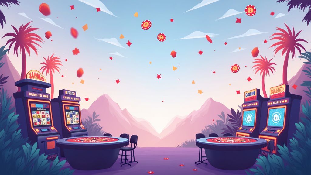 Lucky Hunter Casino overview with games and bonuses