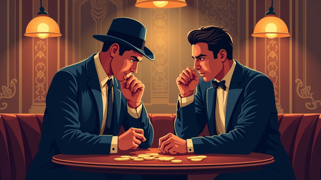 SlotMafia Casino screenshot with 1930s gangster theme